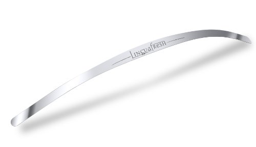 Edelstahl Zungenreiniger, Zungenschaber LinguafreshSLIM - Von Vergleich.org Cover