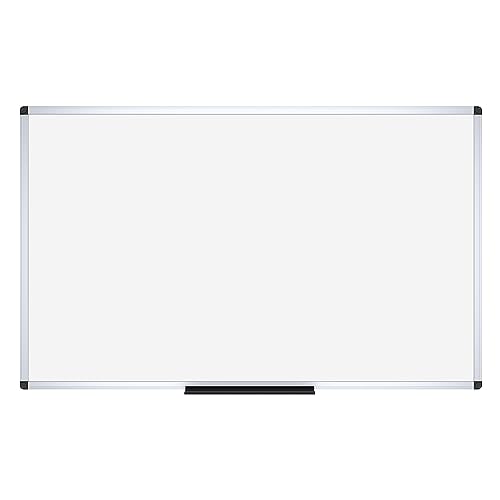 VIZ-PRO Dry Erase Board/Magnetic Whiteboard, 72 x 40 Inches, Large Wall Mounted Board for School Office and Home