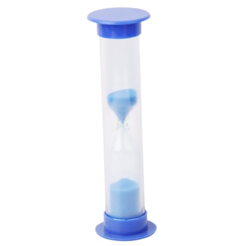 Temporizador de Reloj de Arena, Mini Temporizador de Arena de plástico de 2 Minutos, Accesorio de Juego para niños para cronometrar, Jugar