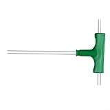 Clé hexagonale et à tête prune en forme de T avec poignée en plastique adaptée pour l'entretien de la voiture et les tâches de chargement et de déchargement mécaniques (4-5-5)