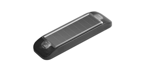 Lampe solaire clignotante momt pour moto voiture et scooter sans fil