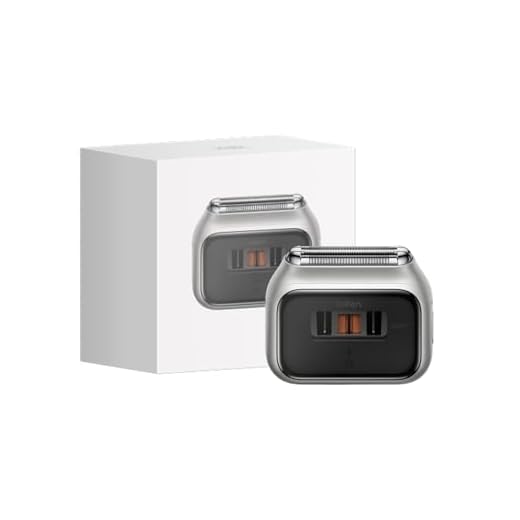 Laifen P3 Pro Elektrorasierer für Herren, 24.000 Schnitte/Min Doppelmotor Folienrasierer, 100 Min. kabelloser Rotationsrasierer, IPX7 wasserdicht, wiederaufladbar, Reise-Essential (Silber)