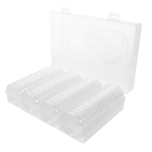 Caja para monedas de gran capacidad con cápsulas herméticas de alta transparencia 2