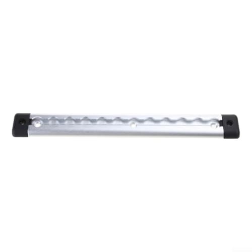Boulon d'ancrage simple à ressort à anneau à dégagement rapide pour camping-car, remorque, camion, lit, rail de sécurité, bagages (argenté, 350 mm)