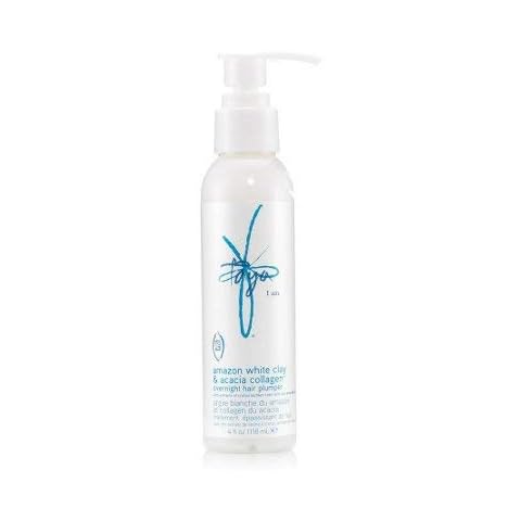 Taya Beauty Amazon White Clay & Acacia Collagen Overnight Plumper - Hydrating Leave-in Conditioner for Women - Hair Treatment to Thicken and Plump Hair - 4 oz Pump Bottle Cover