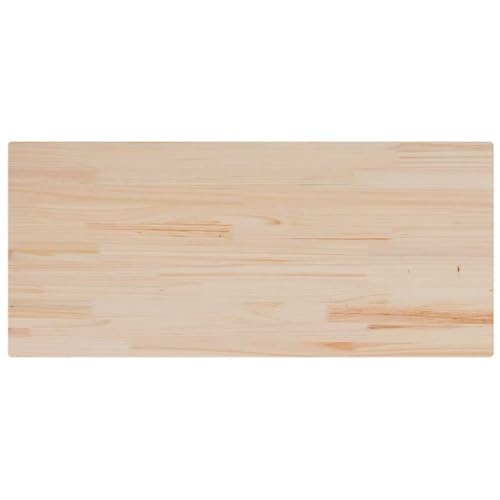 vidaXL Piano per Tavolo 90x40x1,7 cm Rettangolare Legno Massello Pino