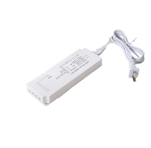 Transformateur 12V 60W anti-scintillement pour ruban LED d'armoire 6 ports