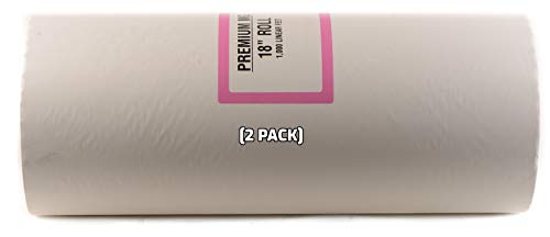 2 Pack White Butcher Paper 18 x 1000 ft - Roll for Butcher Freezer Paper Great for Restaurants Food Service Butcher Paper Meat Paper Freezer Roll BBQ Butcher Roll 18 inch x 1000 Feet