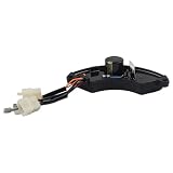 EasyByMall Regolatore di tensione trifase AVR 380V 8-Wire per generatore 5KW 8KW tipo mezza luna con avviamento elettrico, nero