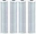 CFS â€“ 4 Pack Carbon Taste & Odor Matrix Filter Cartridges Compatible with Kent Marine AKMCFCE Models â€“ Remove Bad Taste & Odor â€“ Aquarium Filter Replacement Cartridge