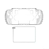 Sandyseptember Custodia protettiva in silicone resistente alle cadute, pellicola protettiva in vetro temperato per GPD Win5, design leggero e trasparente (trasparente)