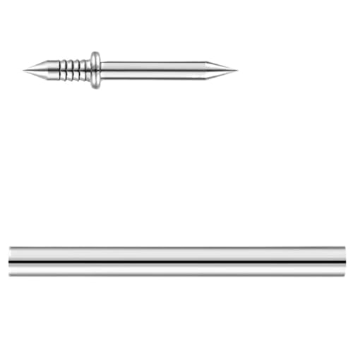 Clavos dobles para zócalos de 1000 piezas con doble cabeza, instalación sin marcas, tornillo de metal para molduras de madera sólida miniatura 1