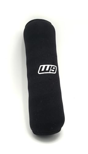 Warp 9 Shock Cover for Sur-Ron Light Bee, Talaria Sting, E-Ride Pro, Yozma, 79Bike & More — Heavy Duty Rear Shock Protector Guard, Shields from Mud, Rocks & Dirt — Black with Warp 9 Logo