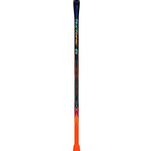 Image of Li-Ning Tectonic 6 Badminton Racket - Orange /Black | High-Speed Power & Precision for Competitive Players (5UG6)