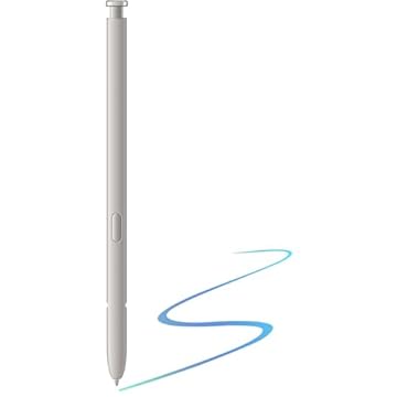 Caneta Galaxy S25 Ultra S [sensor de pressão 4096] Substituição para Samsung Galaxy S25 Ultra 5G todas as versões, caneta Stylus Touch com 5 pontas/pontas (cinza)