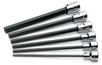 Sk Hand Tool LLC 19726 6 Pc. 3/8" Dr. Long Metric Hex Bit Socket Set