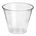 Clear Plastic PETE Cups, Cold, 9 oz, Regular Size, 20 Packs of 50/Cart