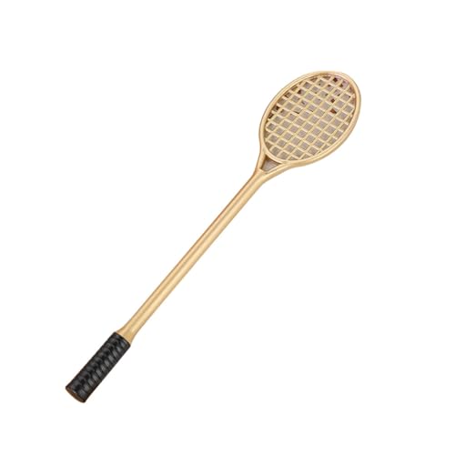 Bolígrafo TEHAUX diseño raqueta de tenis tinta negra 0.5mm