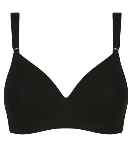 Soutien-gorge allaitement maternité sans armatures Dim noir sous-vêtement extensible