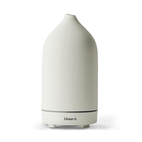 Dialan's Ceramic Essential Oil Diffuser Aromatherapy Aroma Mist Diffusers