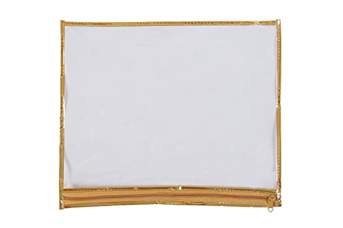 Aditi Fashion Non Woven Zipper Waterproof Single Packing Saree Cover | Dress Cover Pack of 20