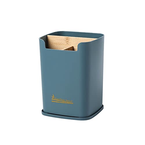 GUIXAN Bloques de Cuchillos y Almacenamiento Almacenamiento de vajilla Soporte de Madera para Palillos Chinos Organizador multifunción para Palillos Chinos, cucharas, Cubiertos, contenedo