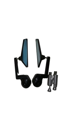 Espejo retrovisor de manillar para moto Yamaha MT-09 SP 2024 con lente giratoria ajustable