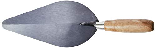 Atlas - Colher de Pedreiro de Metal com Canto Arredondado de 10 Polegadas