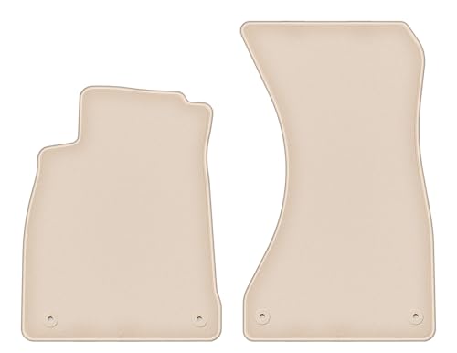 Tapis de voiture en velours beige premium pour Audi A5 Sportback 5FA