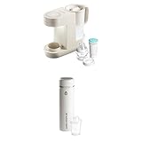 Bundle of Tommee Tippee Perfect Prep Machine, Baby Bottle Formula Feed Maker with Antibacterial Water Filter + GoPrep Formula Feed Maker, Portable, Cool Flask with LED Digital Temperature Display