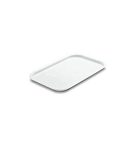 Giganplast Vassoio Gilly 57X38 Gig 8500 Arredo Tavola, Bianco, 57x38 cm