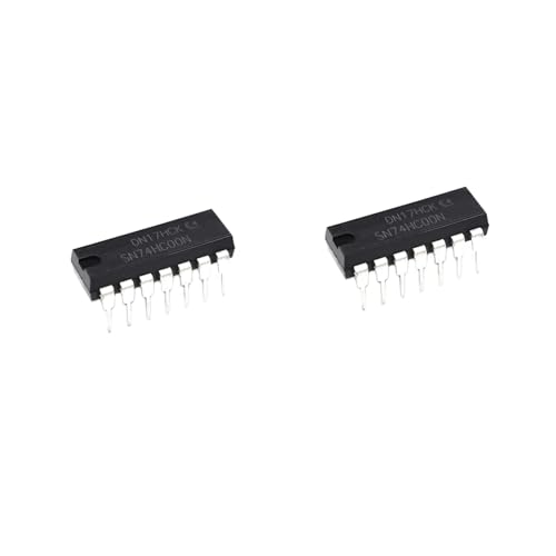 SN74HC00 para proyectos de electrónica con 10 chips DIP-14