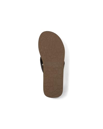 Image of Volcom Men's Daycation Flip Flop Sandal - Soft Brushed Recliner Comfort Foam Footbed
