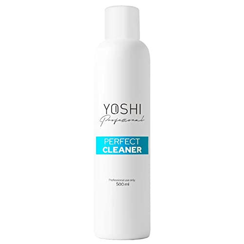Yoshi Cleaner - Limpiador de uñas de gel para uñas de gel, 500 ml, accesorio profesional, limpiador de uñas para uñas naturales y artísticas