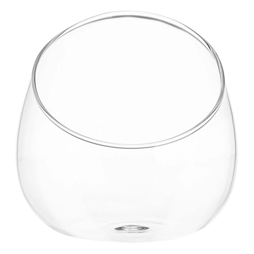 LALAFINA 苔?微景観瓶 透明厚手耐割れボロシリケイトガラス製 エコロジカルテラリウム装飾 アアウトドア用デスクトップ植物瓶