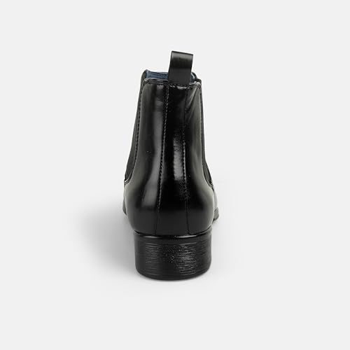 Image of Mochi Men's Slip On Closure Boots with Flat Sole