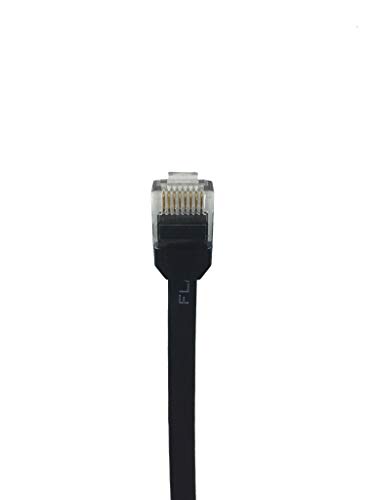 Cable Ethernet UTP Cat 6 de 18 pulgadas Nexhi Negro miniatura 1