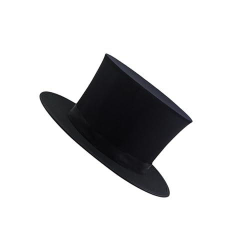 Chapeau haut-de-forme magique pliable noir pour animer vos fêtes et anniversaires