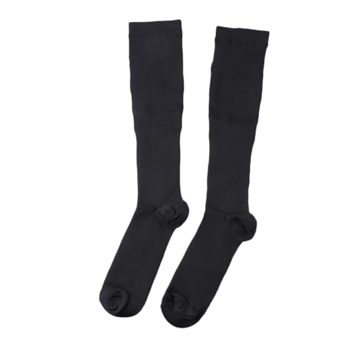 COOLHIYA Women's Compression Socks for Varicose Veins Relief Wide Calf Fashion Elastic s