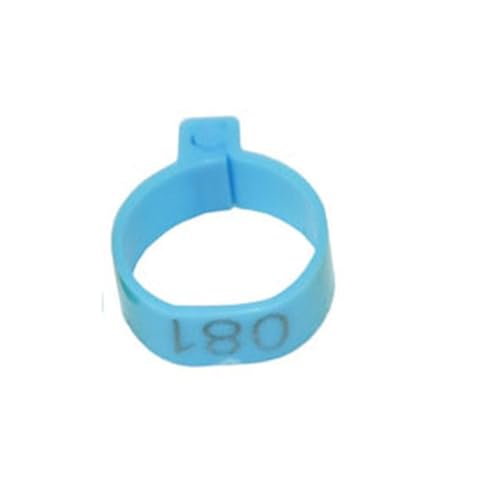 Anillos de pierna para pollos y gansos para organizar corrales abiertos de forma visual