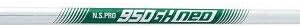NIPPON SHAFT N.S.PRO 950GH neo Iron.355 Taper, R-Flex, for #4 (38.0"), Single Shaft
