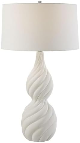 Uttermost Twisted Swirl - 1 Light Table Lamp-32 Inches Tall and 18 Inches Wide