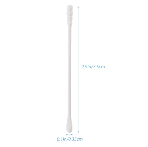 400PCS Baby q Tips Baby Cotton Swabs, Cotton Buds Swabs Cleaner Double Round Cotton Tip Cleaning Swabs with Paper Stick for Cleaning Ear Nose Baby Nose swabs Makeup Chidren Ear Nose Cotton Sticks