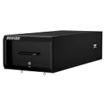 BUNKER S1 Heavy-Duty Slider Tool Drawer - Lockable Van Vault Storage Box with Fixing Points, Smooth Ball-Bearing Drawer, Hidden GPS Tracker Holder, Sold Secure & Secured by Design Certified - Black