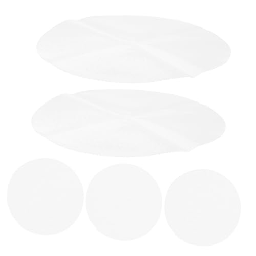 Baluue 5個シリコン製蒸し器用メッシュパッド 丸型 蒸し餃子 ディムサム 対応 耐熱 非粘着 繰り返し使用可能 直径