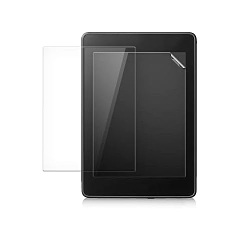 kwmobile 2X Folie kompatibel mit Amazon Kindle Paperwhite (10. Gen - 2018) - Schutzfolie klar Full Screen eReader - eBook Displayschutzfolie Transparent Cover
