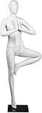 Forma de yoga única, apariencia delgada y alta, mejor efecto de ropa de visualización