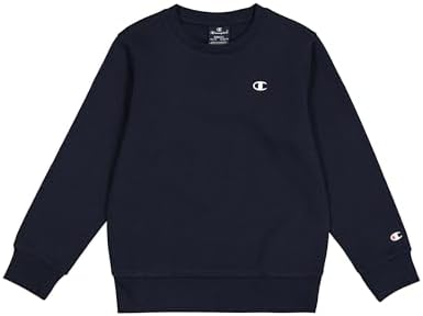 Champion Jungen Legacy Champion Basics B - Ultralight Powerblend Fleece Crewneck Sweatshirt (1er Pack)