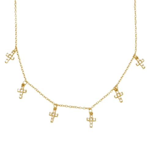 Bijoux 18 carats collier en diamant pour femme le cadeau d'anniversaire idéal
