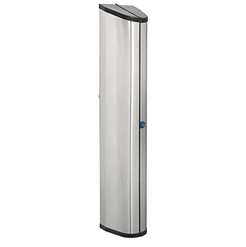 Brabantia - WallFix Dryer - with Protective Storage Box - Space Saver - Laundry Rotary - Retractable - Wall Mounted - Clothes Drying Rack - Outdoor - Metallic Grey - 24m
